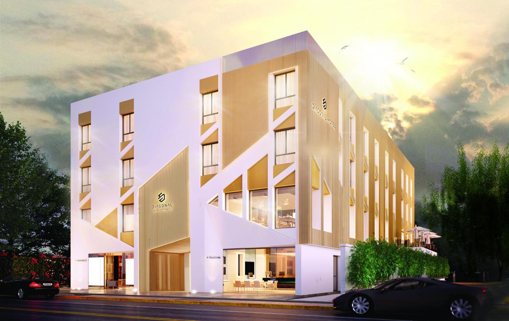 Diagonal Hotel Танжер Экстерьер фото
